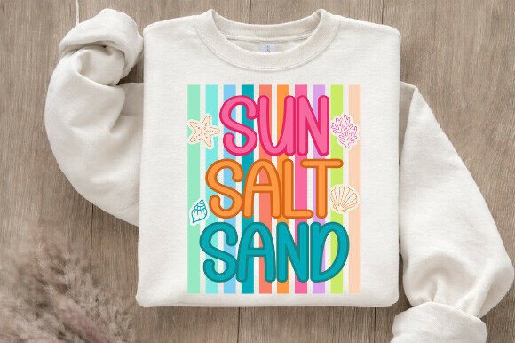 Beach Vibes Sun Salt Sand: A Designer's Summer Asset