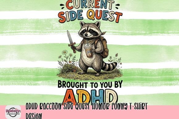 Embrace Creative Chaos: The ADHD Raccoon Side Quest Design