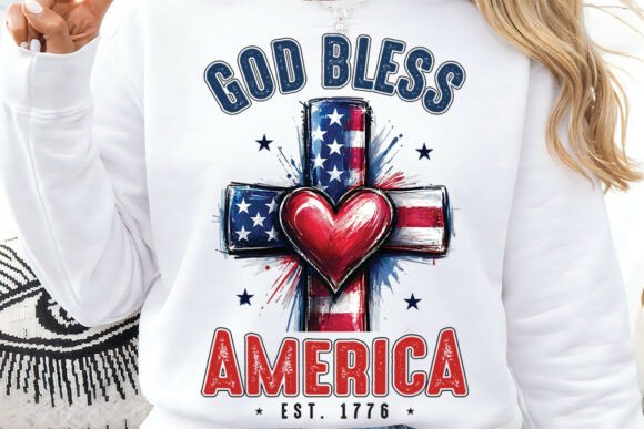 Faith Freedom USA Cross T-Shirt Design: A Versatile Asset