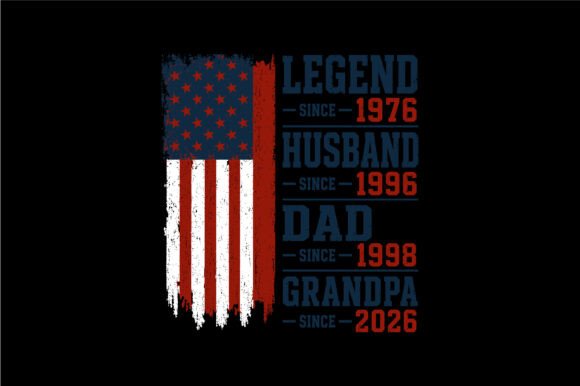 Legend Husband Dad Grandpa: Design with Meaning