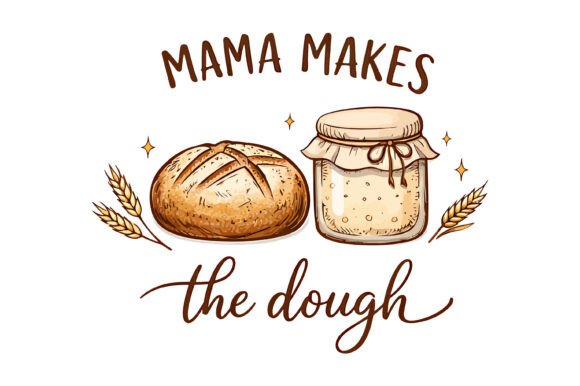 Mama Makes the Dough Baking Design: A Warm Touch for Your Brand