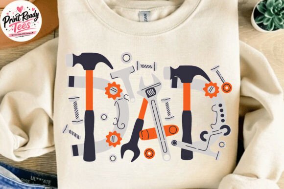 Mechanic Dad Tool PNG: Celebrate Hardworking Dads with Unique Typography