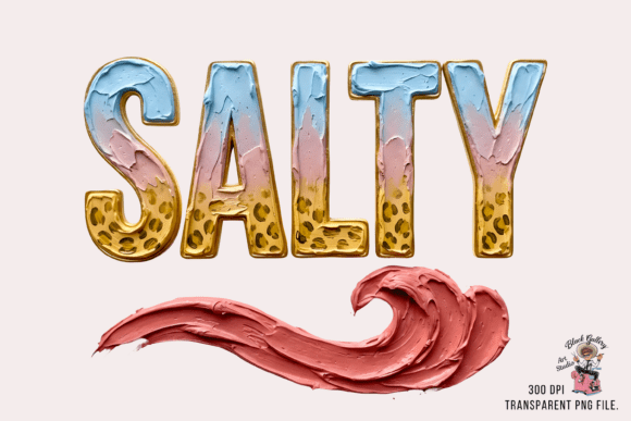 Salty Png: Summer Beach Shirt Design for Creative Projects