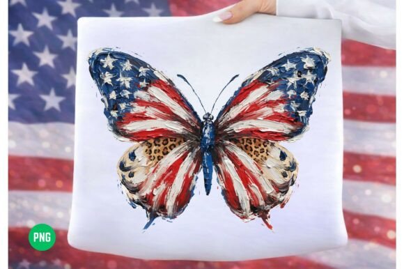 USA Butterfly PNG Design: A Versatile Asset for Creative Projects